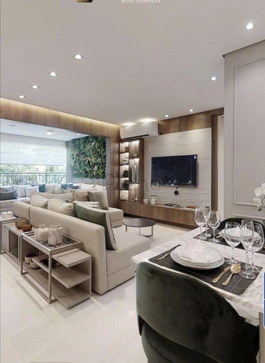 Apartamento à venda com 2 suítes no Grand Wish, Campinas.