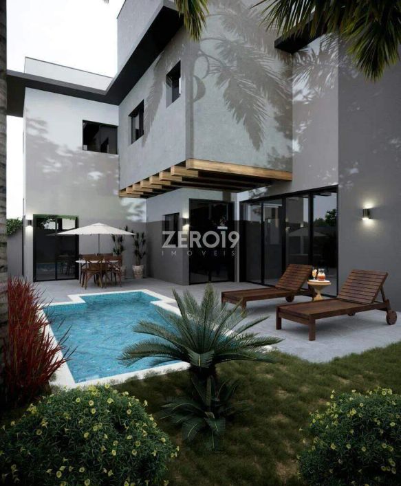 Casa em Condomínio 215m² com 3 quartos a venda no Loteamento Caminhos de São Conrado , Campinas/SP.