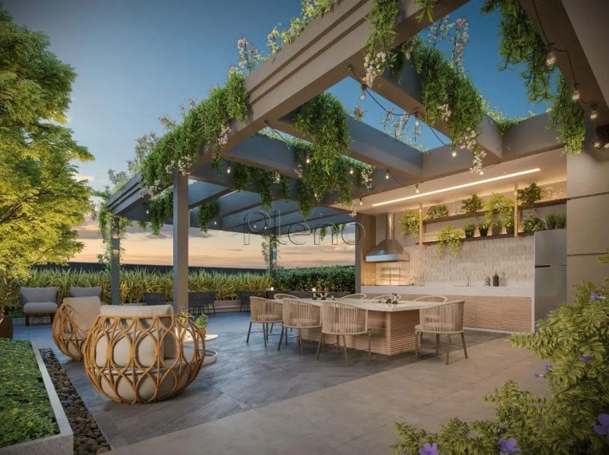 Apartamento à venda no Condomínio Haus Nova Campinas, com 145m² e 3 suítes em Campinas.