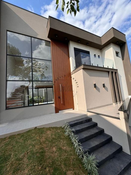 Casa à venda em Campinas, Loteamento Caminhos de São Conrado (Sousas), com 3 suítes, com 215 m²