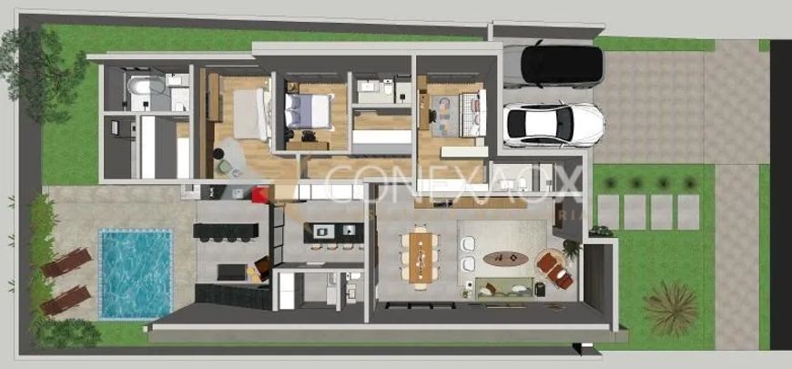 casa - Loteamento Alphaville Campinas - Campinas