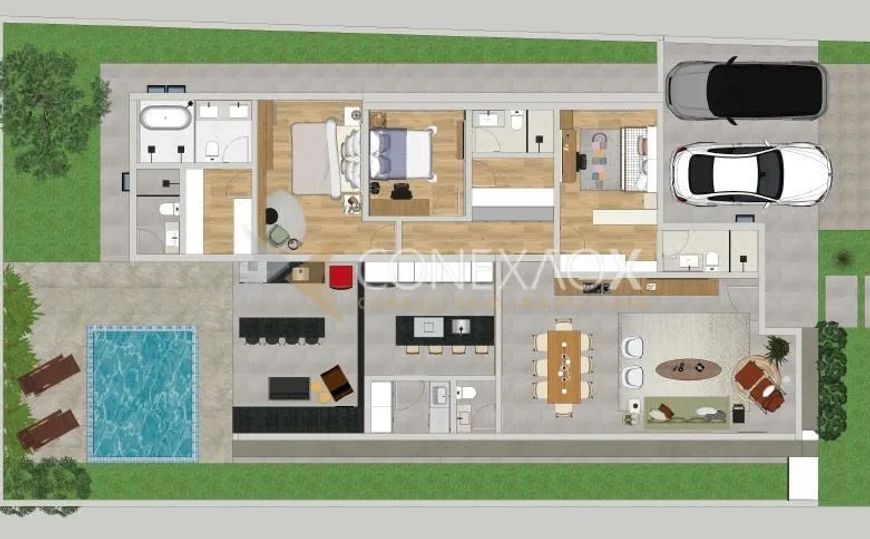 casa - Loteamento Alphaville Campinas - Campinas