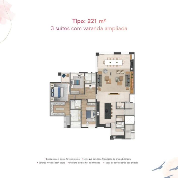 apartamento - Fazenda São Quirino - Campinas