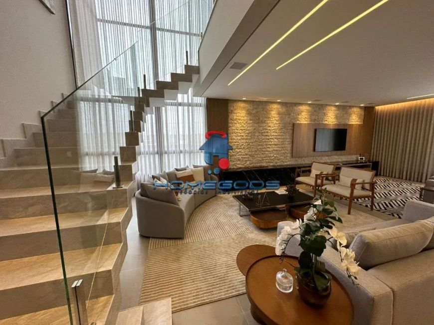 Sobrado à venda em Campinas, Loteamento Parque dos Alecrins, com 4 suítes, com 388 m²
