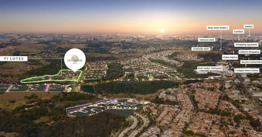 Terreno à venda em Campinas, Conjunto Habitacional Vila San, com 570.41 m², La Colline