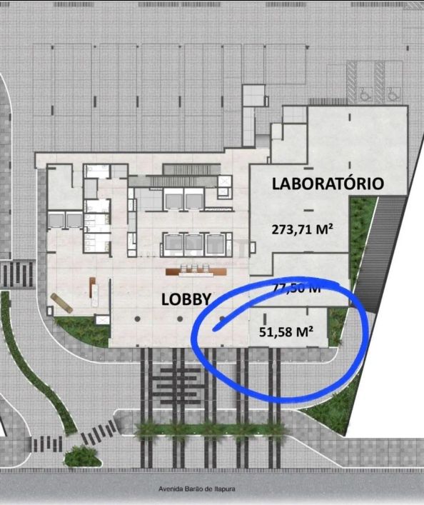 Sala à venda em Campinas, Botafogo, com 52 m², MEDPLEX