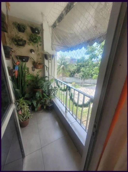 Apartamento 2 quartos com varanda à venda em Padre Miguel