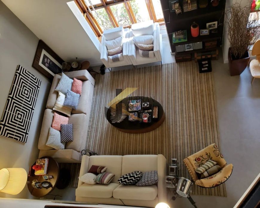 Casa à venda no Alphaville Campinas, com 4 dormitórios (3 suítes no piso superior e 1 no térreo), ga