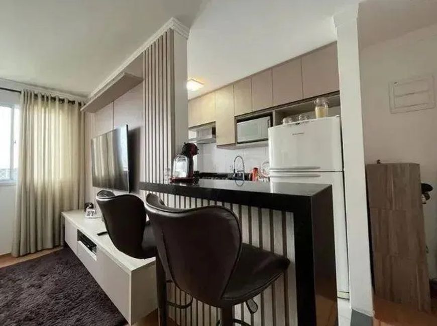Apartamento à venda em Campinas, Fundação da Casa Popular, com 2 quartos, com 44 m²