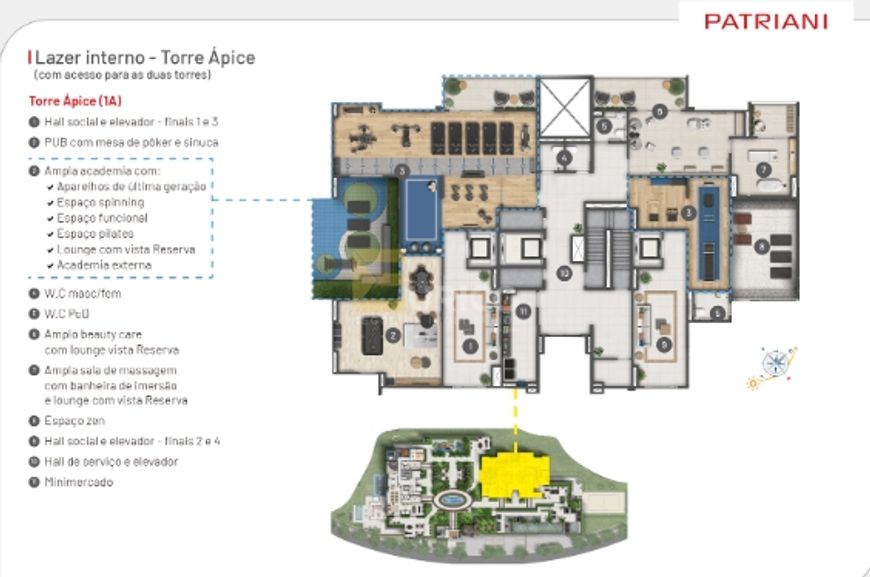 Apartamento à venda no Condomínio Reserva Prado em Campinas/SP