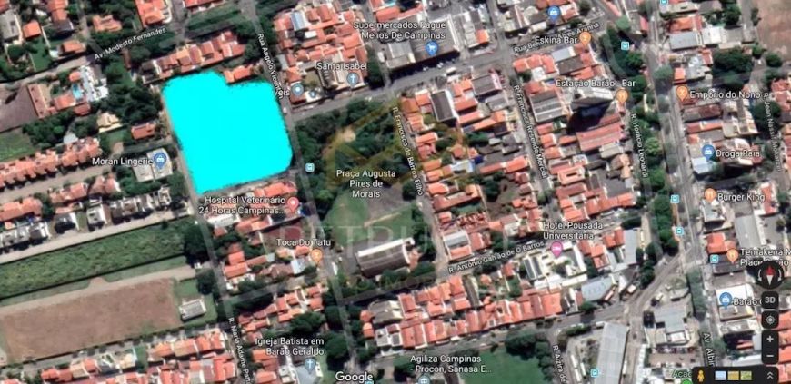 Área Comercial à venda, Barão Geraldo, Campinas - AR0276.
