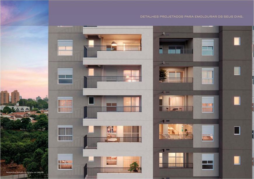 Apartamento para venda tem 76 metros quadrados com 3 quartos em Chácara da Barra - Campinas - SP