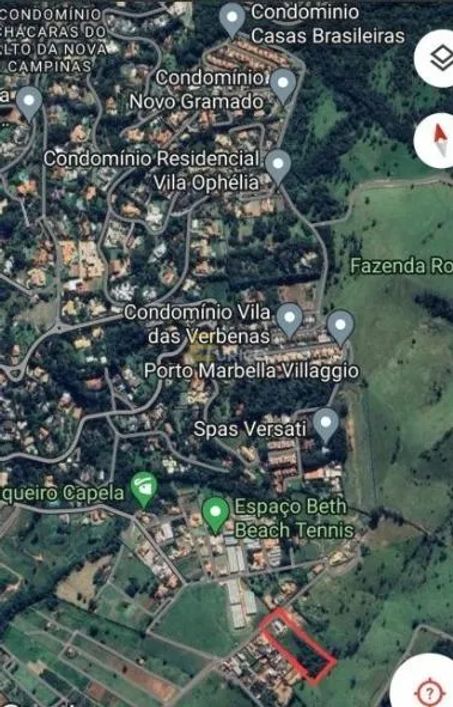 Terreno a venda com 10.000m² Chácaras Samambaia Bairro Jardim Andorinhas Campinas/SP