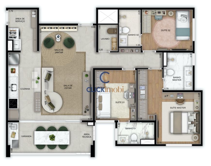 apartamento - Nova Campinas - Campinas