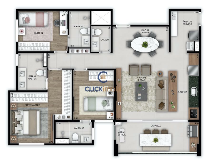 apartamento - Nova Campinas - Campinas