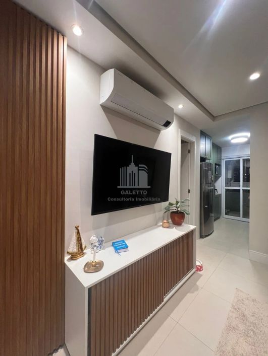 Apartamento Mobiliado para venda no Cambuí, 1 quarto com garagem coberta, Lazer completo no Cambuí