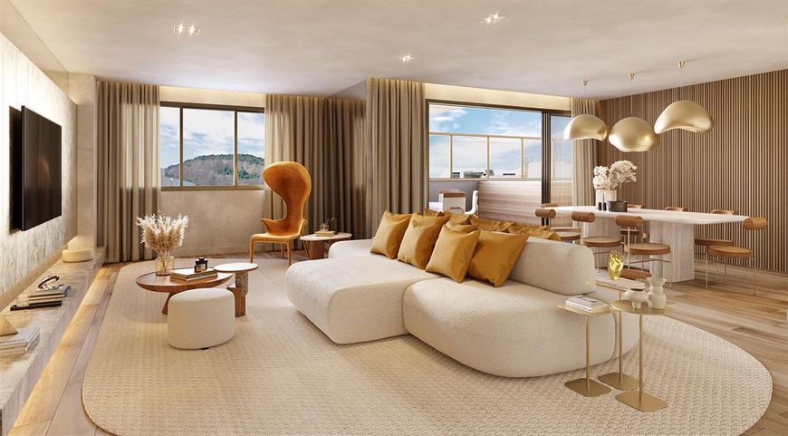 Apartamento com 3 quartos sendo 1 suíte. 97 metros quadrados em Botafogo.