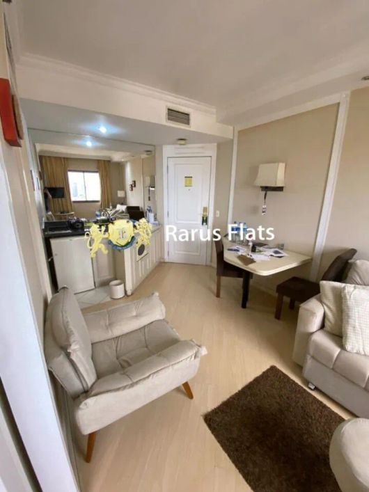 Flat para alugar na Vila Olímpia - Edifício The World