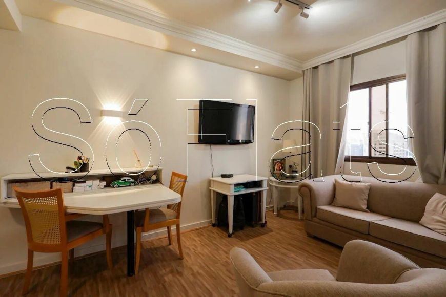 Flat no The World disponível para locação com 30m², 01 dormitório e 01 vaga de garagem.