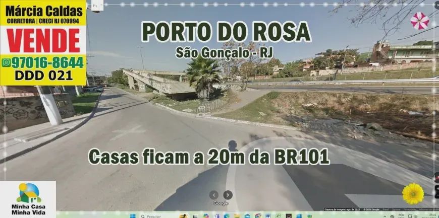 Tem 1 Casinha Linda te esperando no Bairro Porto do Rosa São GonçaloRJ RJ