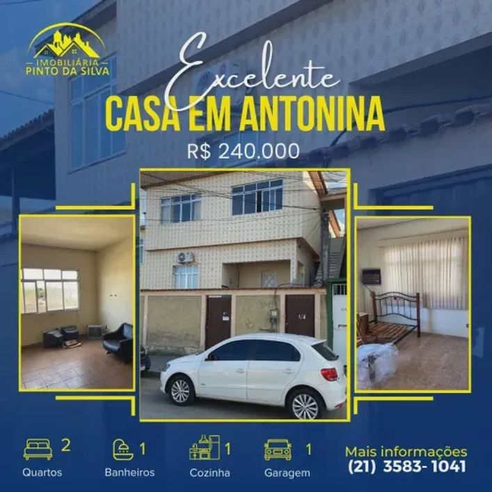 Casa em Antonina - São Gonçalo - RJ