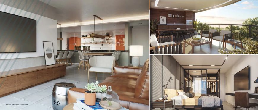 Apartamento a venda, no Recreio! Condomínio Evolution, alto padrão em fase final de construção.