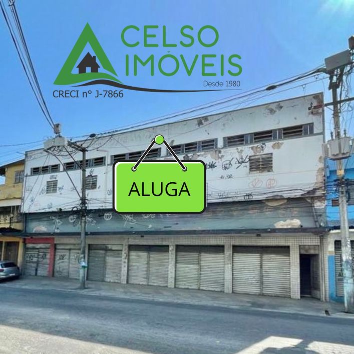 Excelente sobreloja com 8 salas livres, vestiários e refeitório