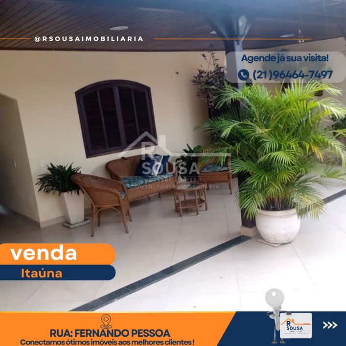 Casa com 2 quartos e Suíte em Itaúna - São Gonçalo - RJ