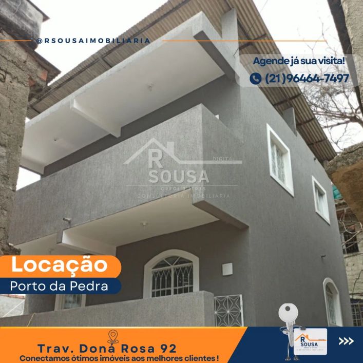 Casa com 2 quartos em Porto da Pedra - São Gonçalo - RJ