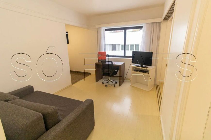 Flat New Citi com 32m² contendo 1 dormitório e 1 vaga para locação no Itaim Bibi