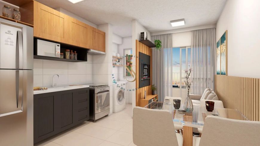 Residencial Toulon - Residencial Toulon - Apto 2 quartos com área externa