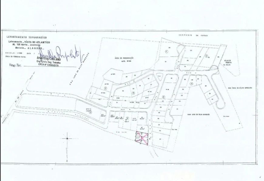 Lote com Vista para o mar com 1350m ²