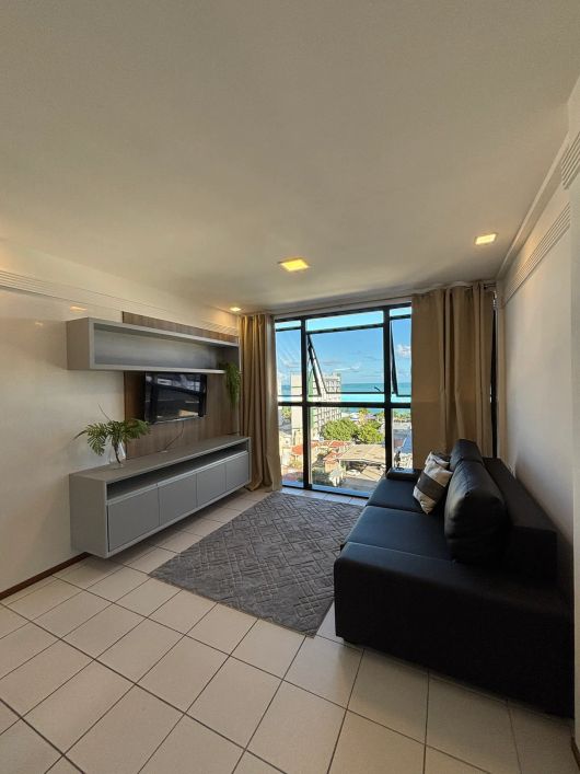 Quarto e Sala mobiliado na Pajuçara