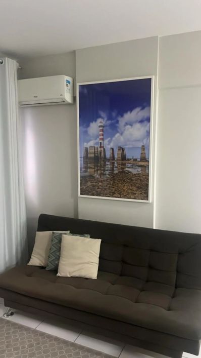 Quarto e Sala Mobiliado - Ponta Verde