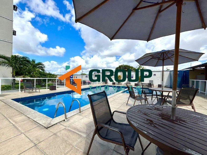 Apartamento de 02 quartos, no Res. Mata das Andorinhas, 48m², por R$180mil, Tabuleiro, Maceió-Al