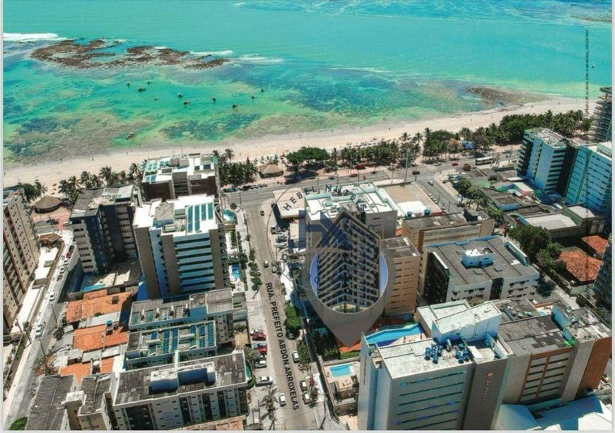 Apartamento com 1 dormitório à venda, 39 m² por R$ 617.652,18 - Ponta Verde - Maceió/AL