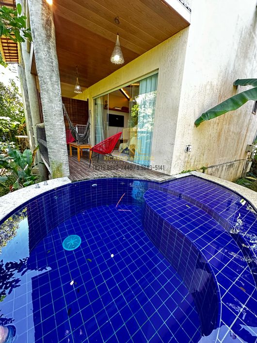 Villas do Pratagy. Studio mobiliado, varanda com banheira privativa