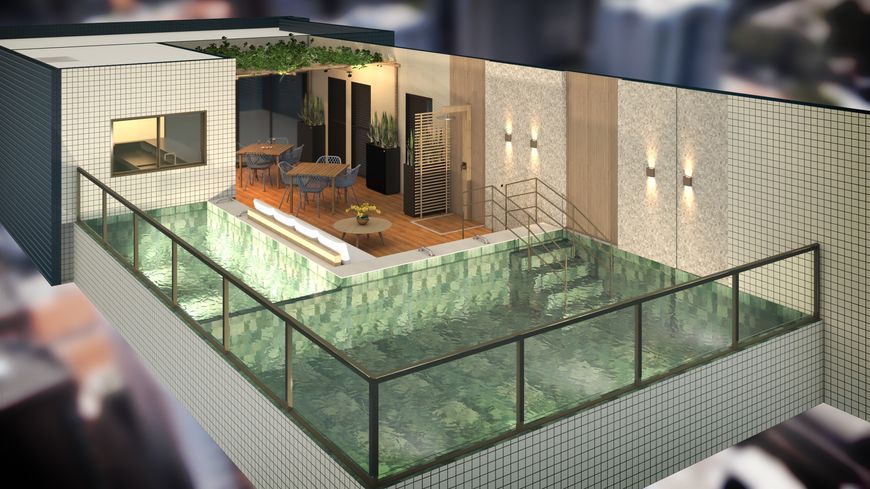 Apartamento tipo studio no melhor da Ponta Verde