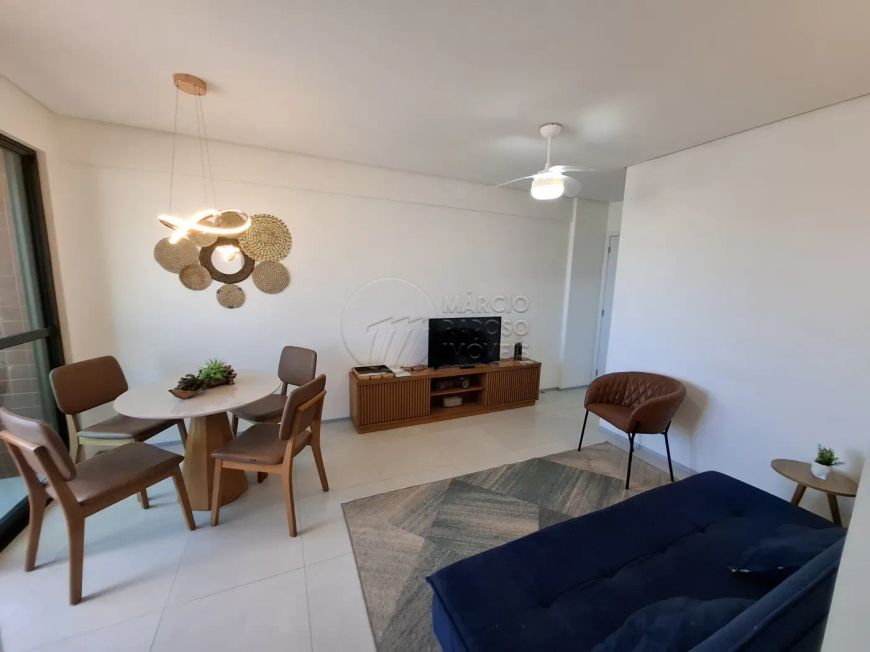 Apartamento Mobiliado 2 Quartos - 57m² - Andar Alto - Vista Mar - Edf Duetto