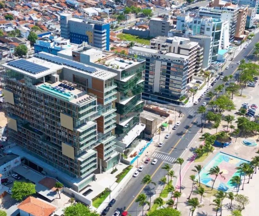 New Time - Apartamento tipo studio de luxo beira mar de Pajuçara