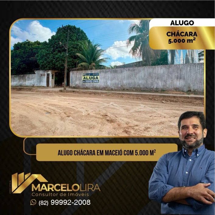 ALUGO ÓTIMA CHÁCARA COM 5.000 m2