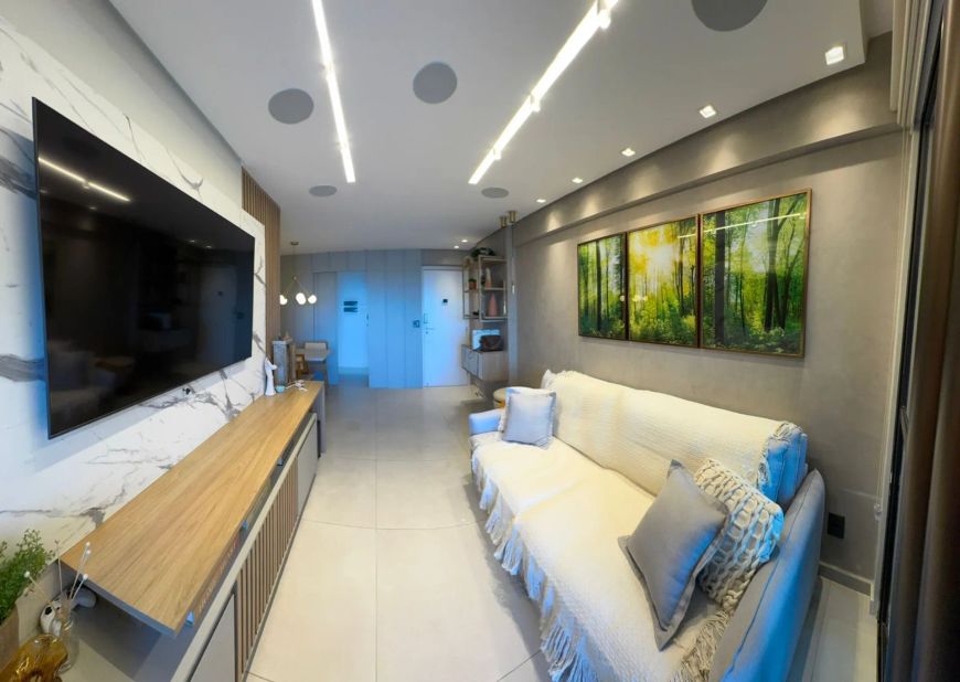 Apartamento para venda tem 108 metros quadrados com 3 quartos em Jacarecica - Maceió - AL