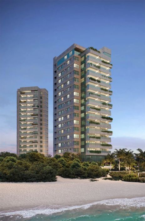 Apartamento de 4 suítes máster para venda com 300m² e 4 vagas em Maceió/AL