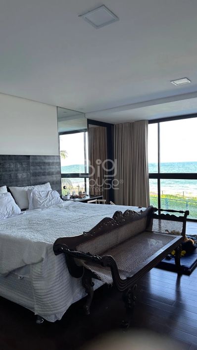 Casa pé na areia em Maceió na modalidade porteira fechada - 4 suítes, sendo suíte master 96m2