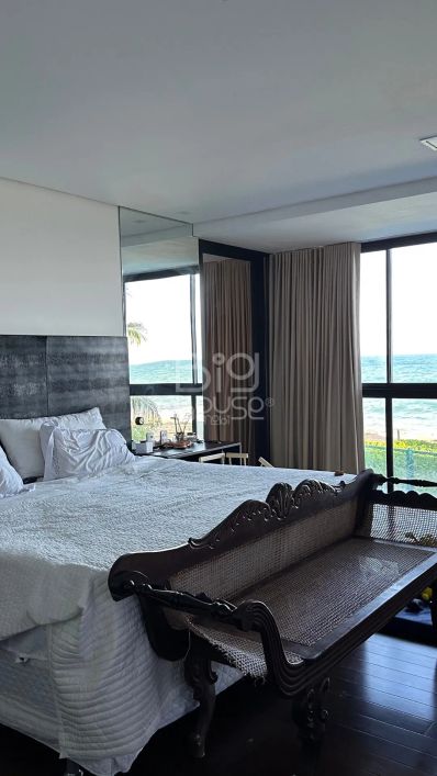 Casa pé na areia em Maceió na modalidade porteira fechada - 4 suítes, sendo suíte master 96m2