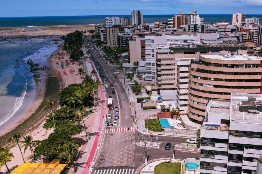 Cobertura à Beira-Mar - 424,38 m² - Ilha de Cartier - Ponta Verde