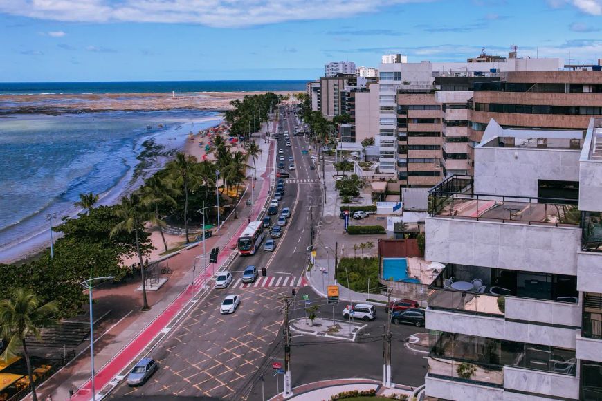 Cobertura à Beira-Mar - 424,38 m² - Ilha de Cartier - Ponta Verde