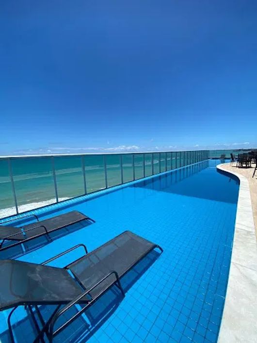Studio a beira mar, porteira fechada à venda, 30 m² por R$ 550.000 - Cruz das Almas - Maceió/AL