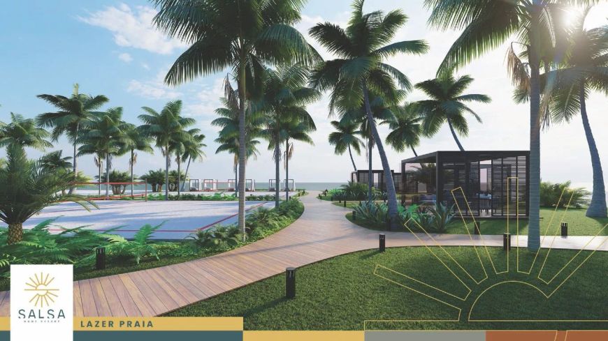 More em um Resort pé na areia em Salsa Resort em Guaxuma Maceió- AL