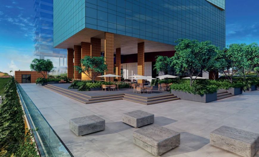 Parque Contemporâneo - centro de negócios com vista do mar!